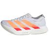 Женские кроссовки Adizero Adios Pro 4 Cloud White Beam Orange Lucid Red JR7087