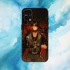 G-Genshin Impact Wriothesley Чехол для телефона Samsung S25,S24,S21,S22,S23,S30,Ultra,S20,Plus,Fe,Lite,Note,10,9,5G Черный