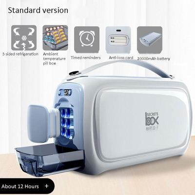 Портативный инсулиновый холодильник, перезаряжаемая батарея, ручная кладь, домашний автомобиль, мини-холодильник для лекарств, сумка для инсулина при диабете, чехол-холодильник Reffer Storege, чехол Storege