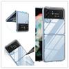 Прозрачный Ультратонкий ПК Чехол для Samsung Galaxy Z Flip 8 4 7 6 5 5G flip7 FE flip8 Flip4 Flip5 Flip6 Flip3 Flip 3 2 Противоударный Чехол