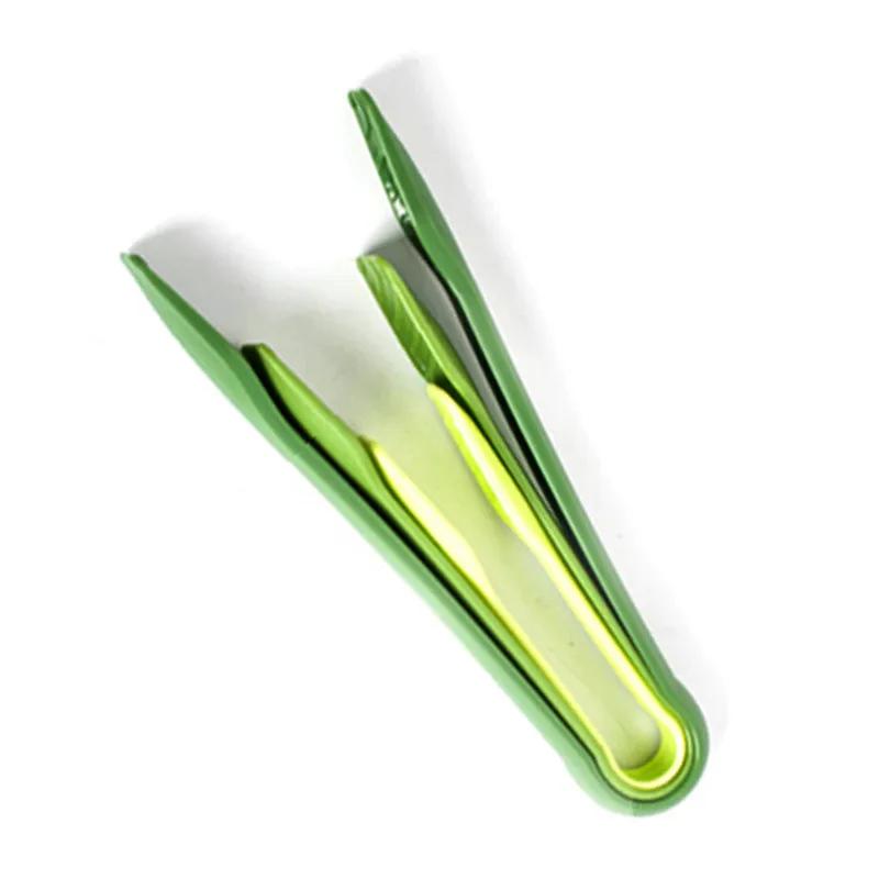 3PCS/Set Versatile Plastic Food Tong Meat Vegetable Salad Clip Frying Barbecue Tools Kitchen Accessories Bread Dessert Clamp