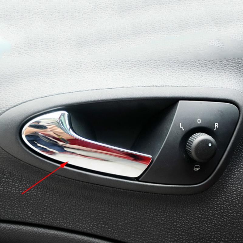 Передняя левая и правая внутренняя ручка двери автомобиля для SEAT Ibiza 6J 2009 2010 2011 2012, автоаксессуары
