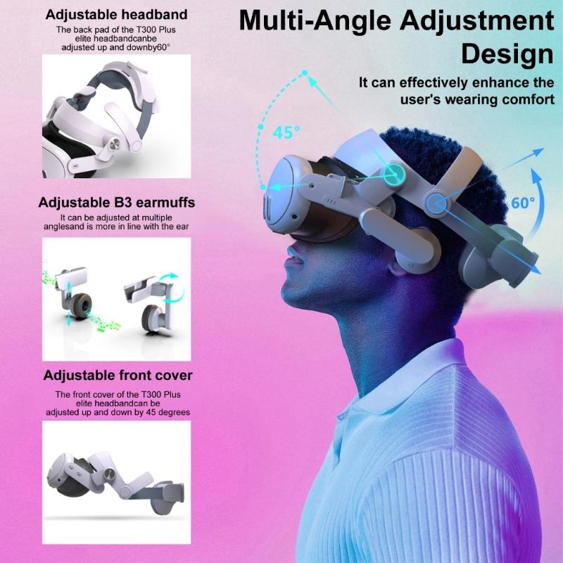 Декомпрессионный оголовье для очков Q 3 VR, сменный балансировочный грузик для оголовья VR-головной убор повышает комфорт