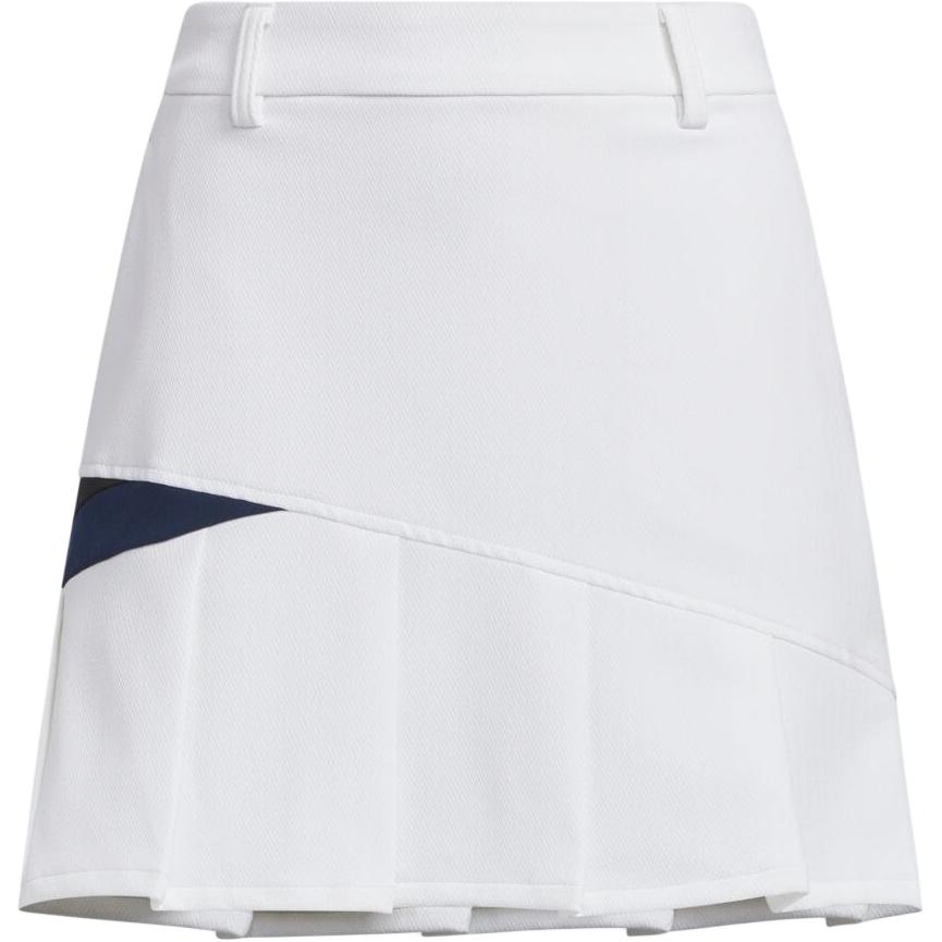 Adidas Waterproof Comfortable Golf Casual Skirt Women Skirts White IM7201
