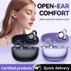 Wireless Bluetooth Translation Headset Ear Clip Type Ultra Long Life Conduction Sports Noise Reduction Bluetooth 5.4 Charging Type-C IPX5 Waterproof