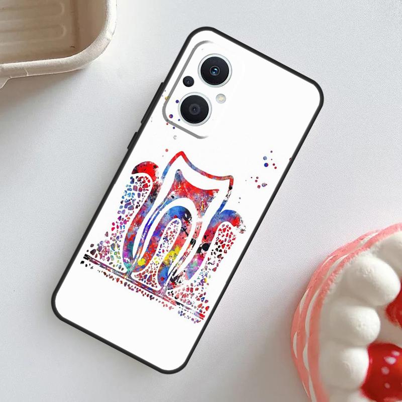 Стоматологические определения Чехол для зубов для OPPO Reno 10 Pro 11F 4Z 5Z 8T 4 5 6 7 8 Lite OPPO Find X2 X3 Neo X5 X6 Pro Чехол