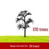 Banyan Tree DIY Sand Table Model: Green Trees for Scene Creation - Multiple Sizes Available