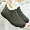 Cotton Shoes Winter 2025 Foreign Trade New Women's Velvet Warm Parents Shoes Polyurethane Casual Cotton Boots Snow Boots
