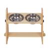 Height Adjustable Elevated Dog Bowls Tall Raised Feeder Stand Dog Food Water Bowl Feeder Station for Large Medium Small Dogs
