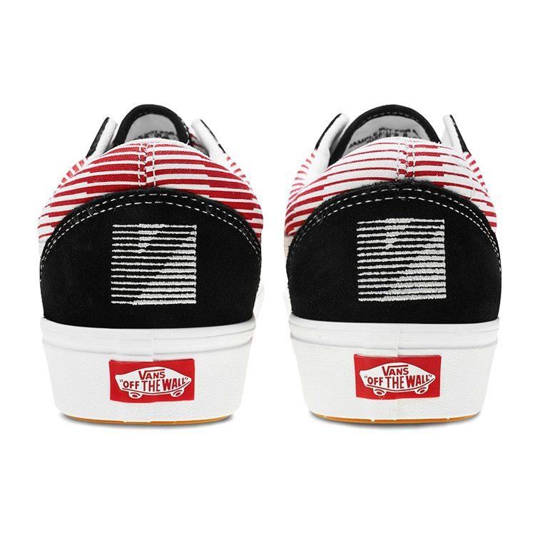 Vans Comfycush Old Skool 'Черный Белый Красный' VN0A3WMAWWZ