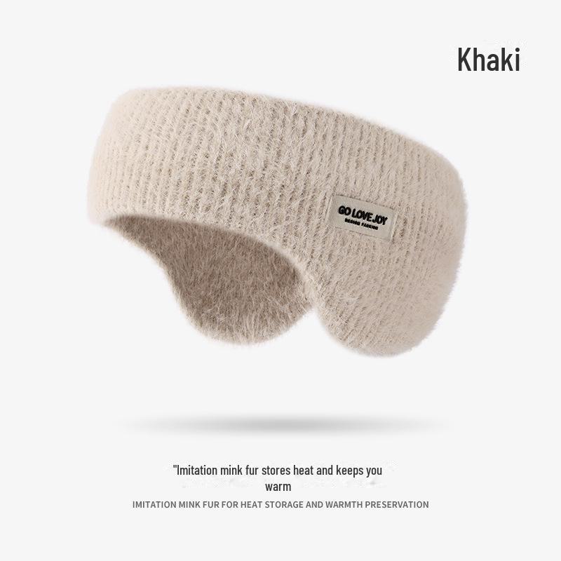 Зимние горнолыжные наушники для мужчин 2024 года: Ветрозащитный, двухслойный, крепится на голову и спину для езды на велосипеде на открытом воздухе