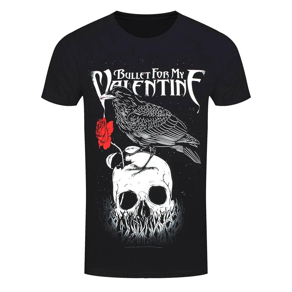 Bullet For My Valentine TShirt Raven Band Official New Black