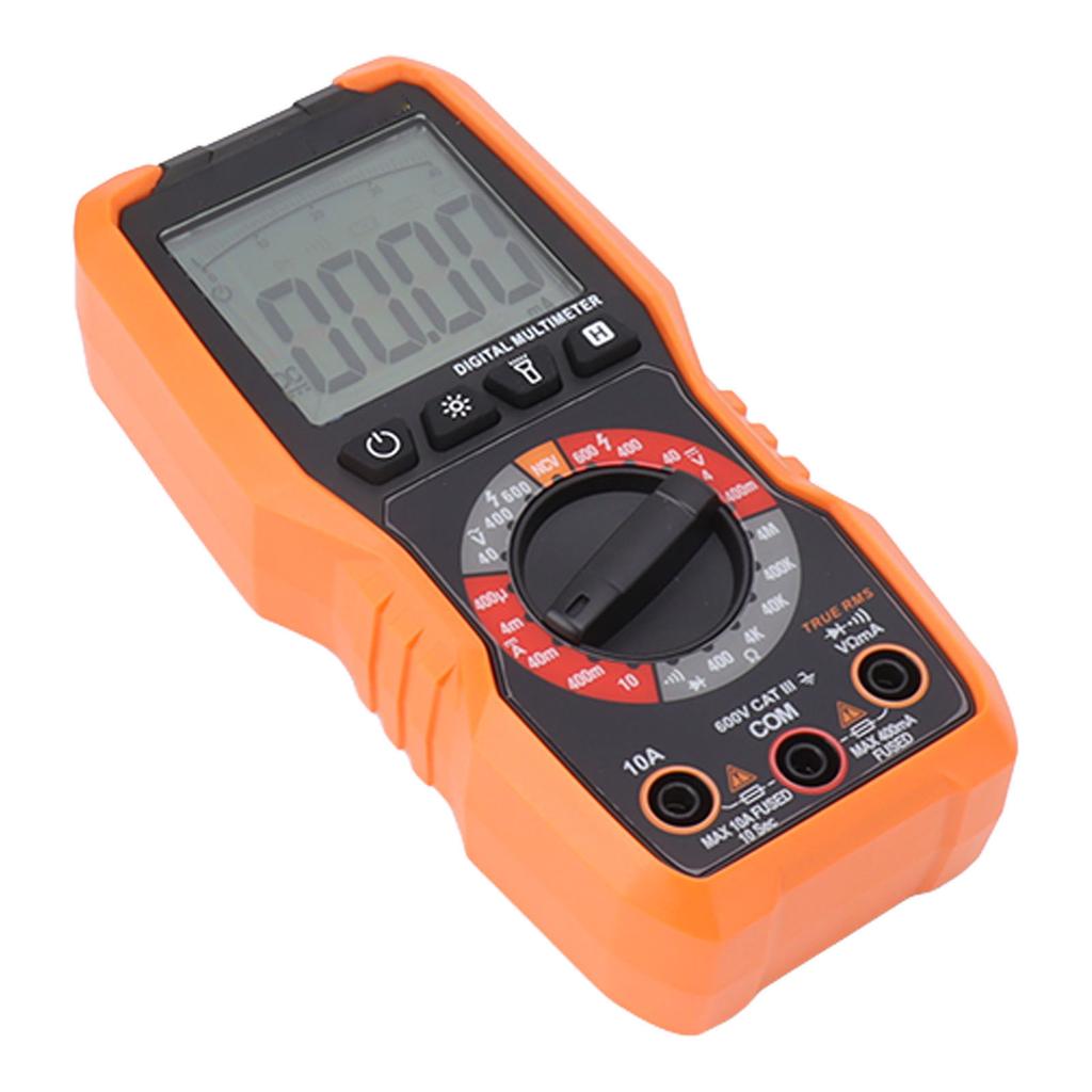 Digital Multimeter Ohmmeter Voltmeter Electric Ohm Volt Amp Tester for Measuring Voltage Current