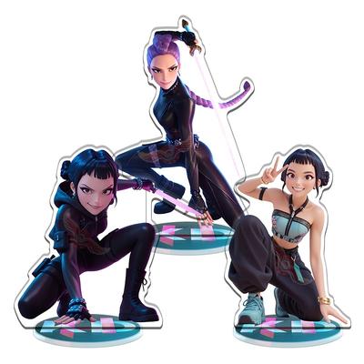 Милая K-Pop фигурка Охотника на демонов из аниме Зои Руми Мира Саджа, суперзвезда, акриловая подставка 15 см, настольное украшение