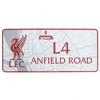 Route To Anfield Road Crest Plaque