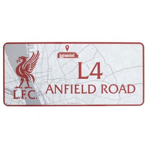 Liverpool FC Route To Anfield Road Crest Plaque