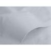 Drap plat percale pur coton peigné longues fibres 80 fils/cm² Vent du sud - Neige - 270 x 300 cm pour lit King size