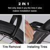 Bicycle Tire Remover, Mountain Bike Tire Clamp, Tire Repair Pliers, Non Damaging Wheel Hub, Tire Mounting, And Repair Tool