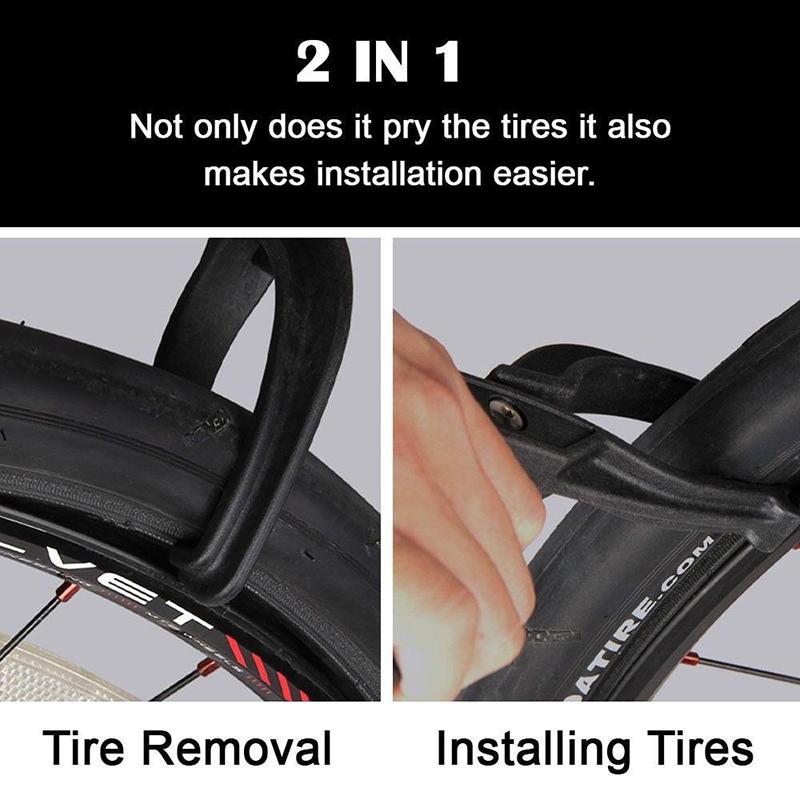 Bicycle Tire Remover, Mountain Bike Tire Clamp, Tire Repair Pliers, Non Damaging Wheel Hub, Tire Mounting, And Repair Tool
