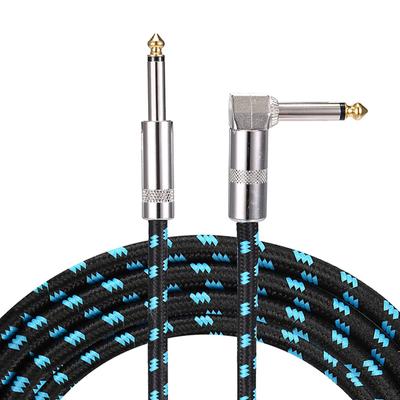 DanYun Guitar Shield 1m 3m 5m Гитарный кабель SL-типа экранированный кабель тканевая оплетка гитара бас клавиатура электронный барабан музыкальный инструмент кабель тяжелый