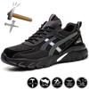 Work Sneakers Men Winter Safety Shoes Lightweight Anti-Smash Men Work Shoes Boots Women Protective Steel Toe Shoes Safety Boots