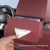 Car Tissue Box Holder Vehicle Napkin Organizer Car Paper Towel Bag Napkin Box Storage Bag Organizer For Backseat Auto Headrest
