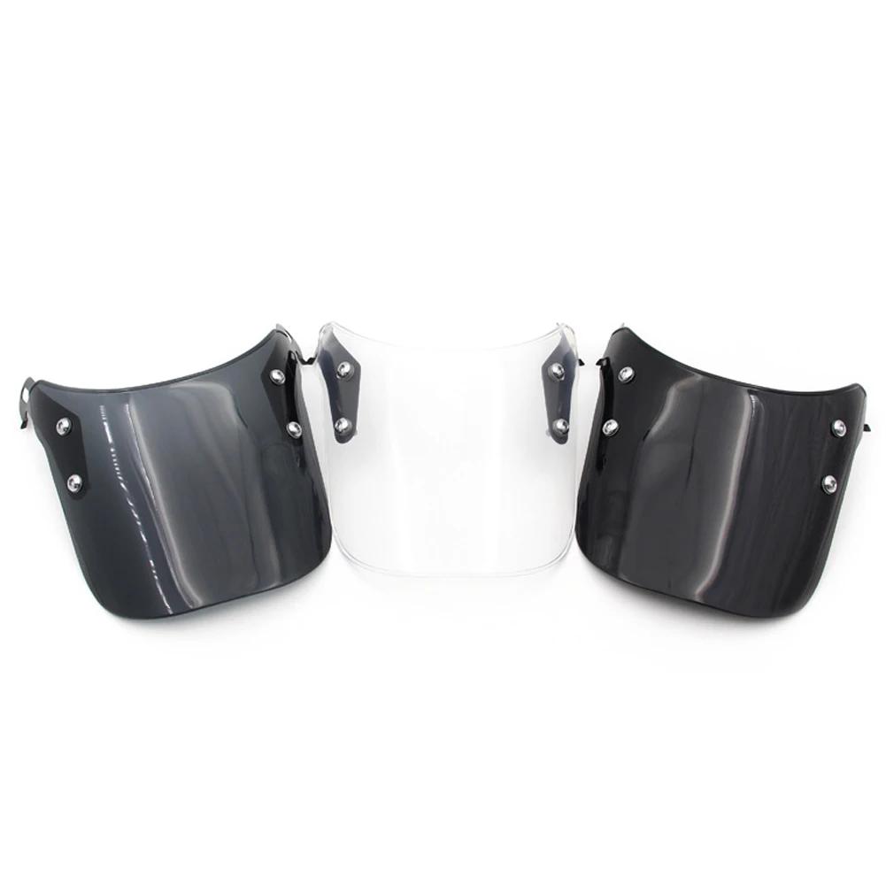5 - 7" ретро Cafe Racer лобовое стекло приборная фара козырек ветровой дефлектор для Harley Honda Yamaha XJR 1300 Suzuki GSX Royal