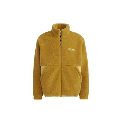 Оригиналы Adv Sherpa Outdoor Logo Спортивная флисовая куртка с воротником-стойкой Мужские куртки Желтый HC0366