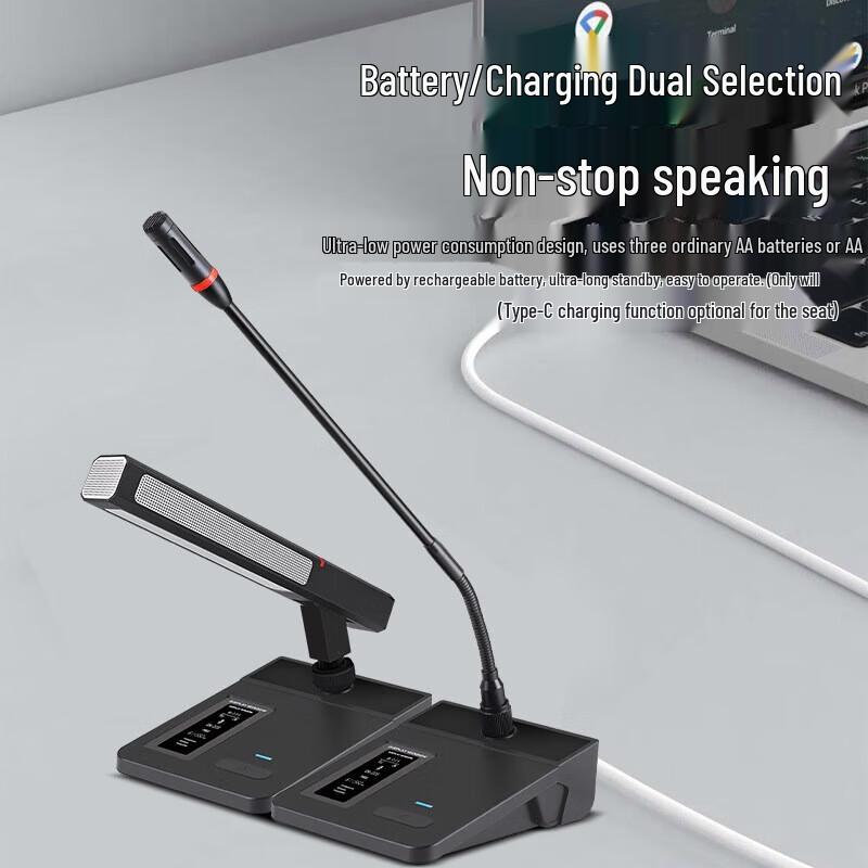 HuiDu HD-X4 Professional Wireless Microphone System (CN version)
