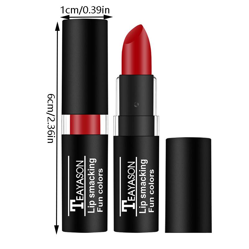 Halloween Black Matte Lasting Lipstick Lipstick Vivid Vampire Lipstick Suitable For Masquerade Parties Cosplay Halloween Makeup