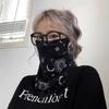 Летняя Панк Солнцезащитная Маска для Лица и Шеи Защита от УФ-излучения Бандана-шарф на Уши для Мужчин Женщин Хип-Хоп На Открытом Воздухе Велосипед