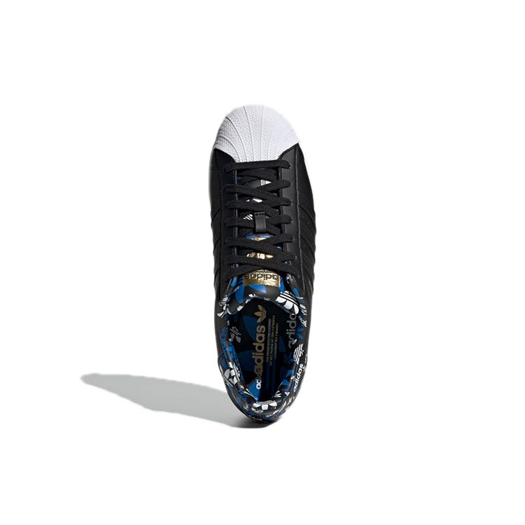 adidas Кроссовки унисекс Superstar Black Gold Metallic Core-Black H00185