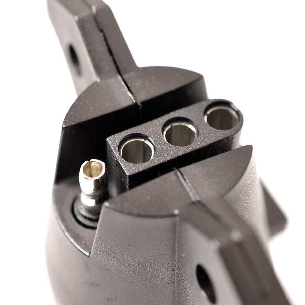 7-Way Blade To 4-Way Flat Connector Trailer Adapter Plug For RV Tow Truck Lights