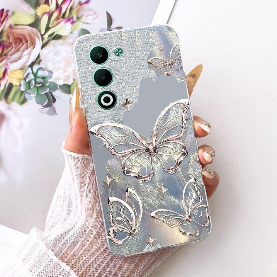 Прозрачный чехол для OPPO A5 4G Чехлы CPH2727 Новый модный Лимонный Бантик Fundas Мягкая Силиконовая Крышка Для OPPO A5 A5x 5G A5M Ракушки