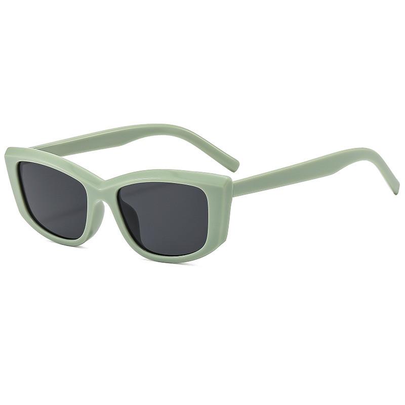 Женские очки «Кошачий глаз» с защитой от УФ-излучения, винтажные, черные, круглые, для путешествий и вечеринок