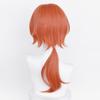 Парик для косплея Лео Цукинага, термостойкий парик, парик для косплея, костюм на Хэллоуин, поставляется со специальной сеткой и расческой оранжевого цвета