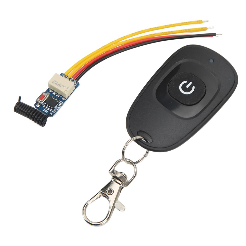 Mini Size Relay Remote Control Switch 433.92Mhz with Delay Transmitter Receiver DC3.5V‑12V