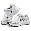 Skechers Девочки Классические Универсальные Удобные Стильные Низкие Повседневные Кроссовки Детские Кроссовки Белые 303692L-WSL