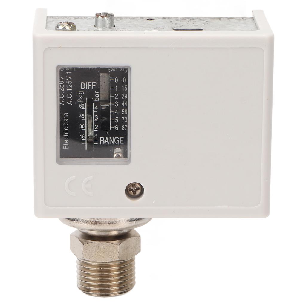 Реле давления воздушного компрессора Латунный сердечник Мелкая резьба Реле давления насоса для скважины для котла Холодный