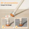8Pcs Chair Leg Protectors Thickened Bottom Wrapped Non-Slip Design Universal Easy To Install Stool Chair Leg Caps Protection Covers