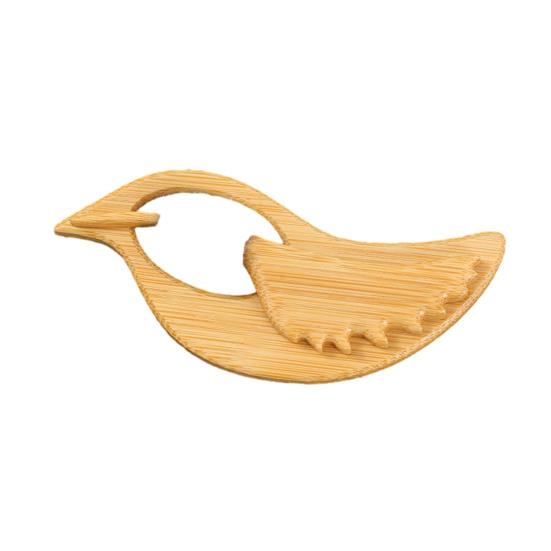 Деревянная брошь в виде животного Милая собака кошка булавка для свитера ручной работы птица кролик медведь черепаха брошь-булавка для свитеров шарфов шалей