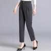 Qianlian Mid-Aged Women's Elastic Waist Casual Pants