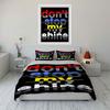 Bold colorful text. Bedding sets Duvet cover sets Duvet covers Pillowcases(1 * Duvet Cover 2 * Pillowcases, without duvet insert)