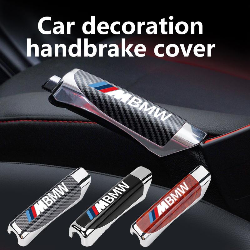 GTJK9 Car Hand Brake Sleeve Handle Cover Anti-slip Decoration Protector Case For BMW M F10 F20 F30 F40 F15 F25 F26 F31 F49 E62 E83 E84