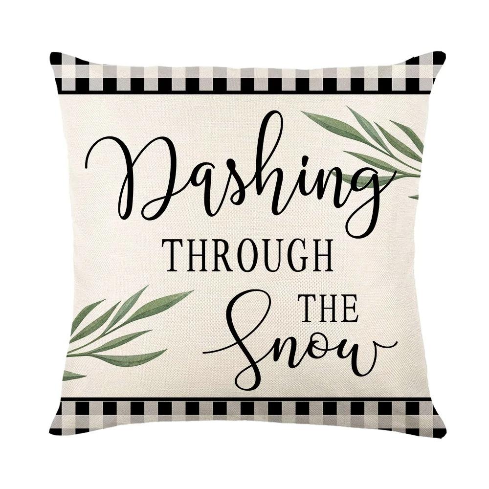 1 предмет для украшения рождественской вечеринки, наволочка для гостиной, диванная подушка, украшение для комнаты, подарок на Рождество