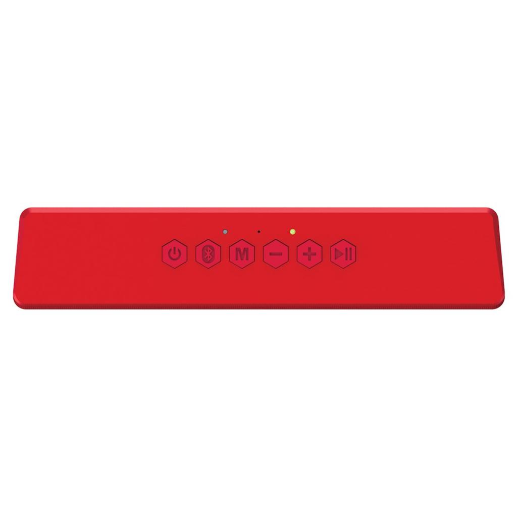 CREATIVE MEDIA Creative MUVO 2 Bluetooth Portable with Bass Speaker, Waterproof/Dustproof, Radiator, Stereo, Red, SP-MV2-RD