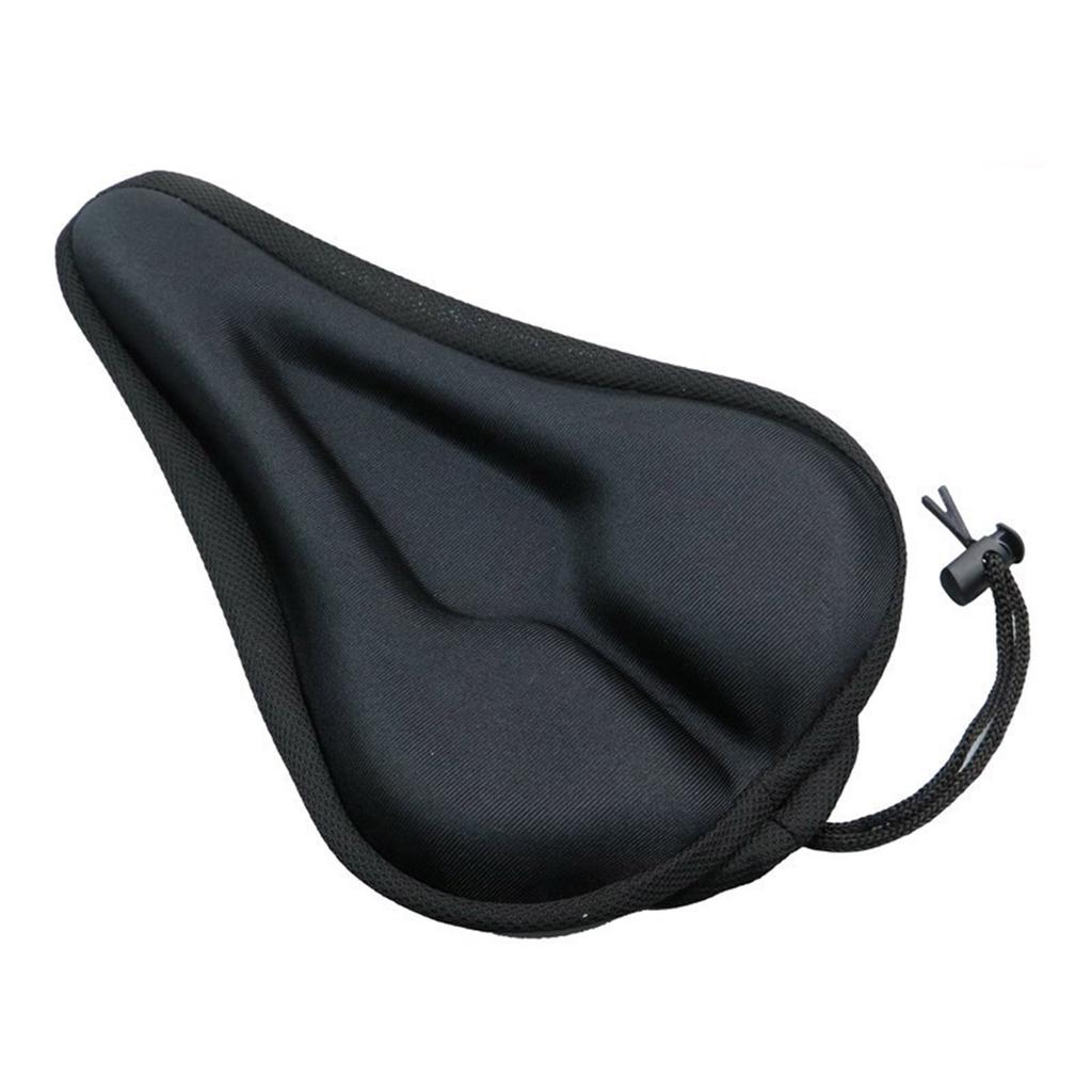 Gel Bike Seat Cover Padded Bicycles Saddle Covers Comfortable Exercise Bike Seat Cushion Cover for Cycling Mountain Bike