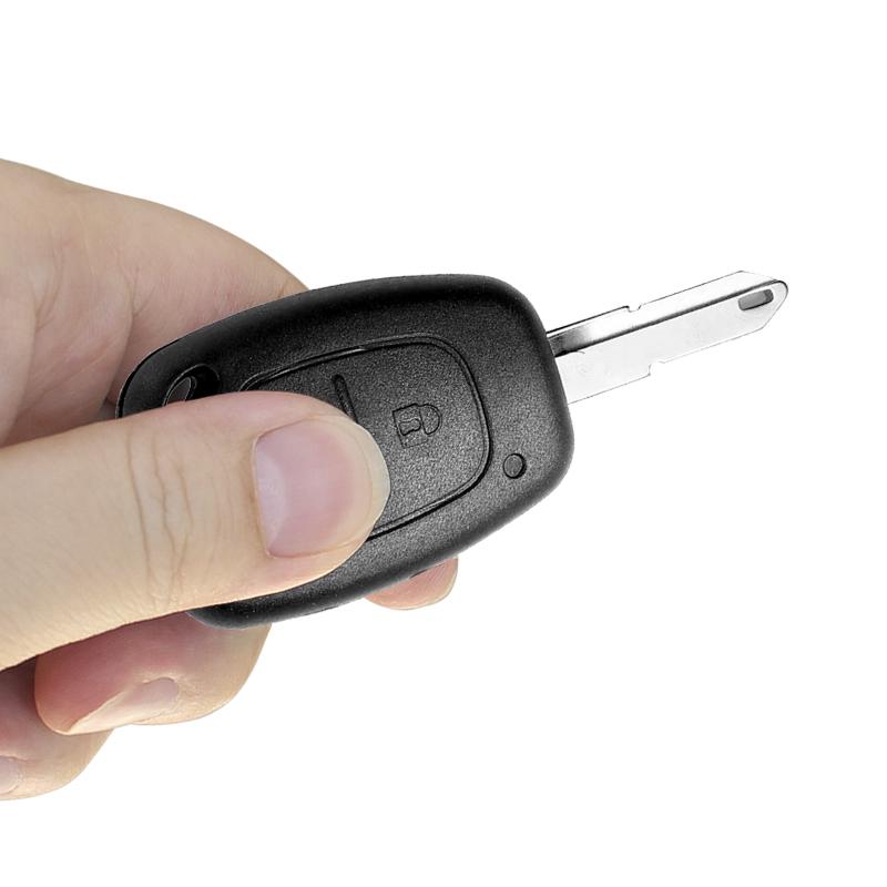 Heart Horse 433Mhz Car Remote Key Fob Replacement 2 Buttons ID46/PCF7946 Chip for Vivaro Movano Traffic Kangoo for