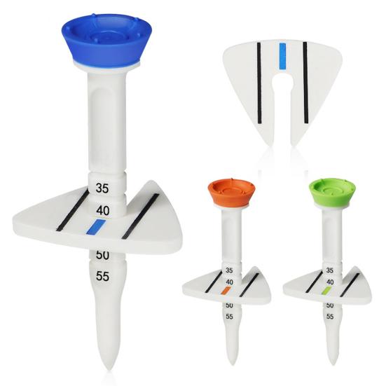Upgraded Golf Tee with Height Adjustable Premium Big Head Golf Tee Professional Reduce