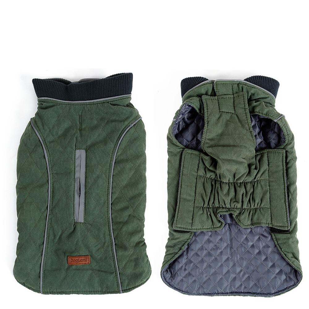 Зимние пальто для собак, одежда для собак для холодной погоды, ветрозащитная теплая куртка для собак в британском стиле для зимних пальто для собак,